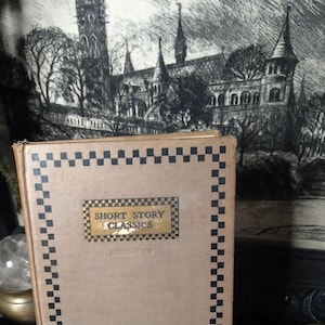 1905 Antique Book Short Story Classics Vol 2 William Patten / Victorian Story Book / Victorian Children&#39;s book / Americana Literature Book