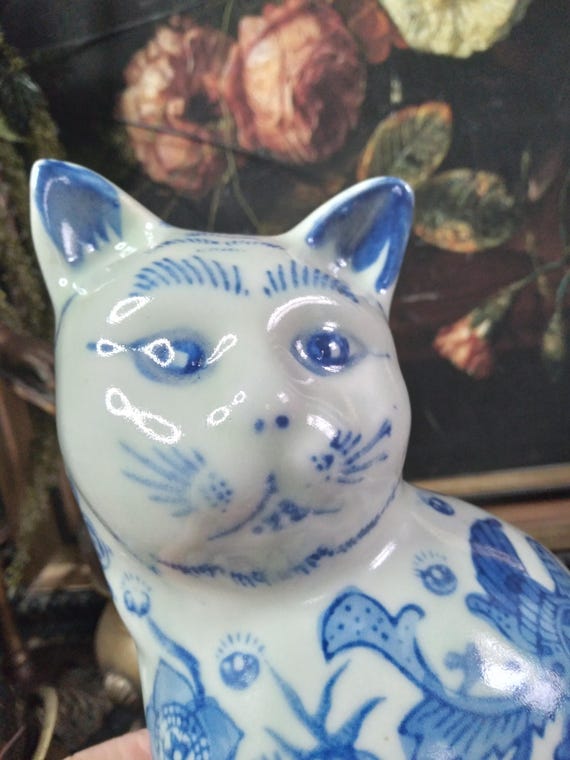 unoa 【Victorian cats Blue green】 unoa 【Victorian cats Blue