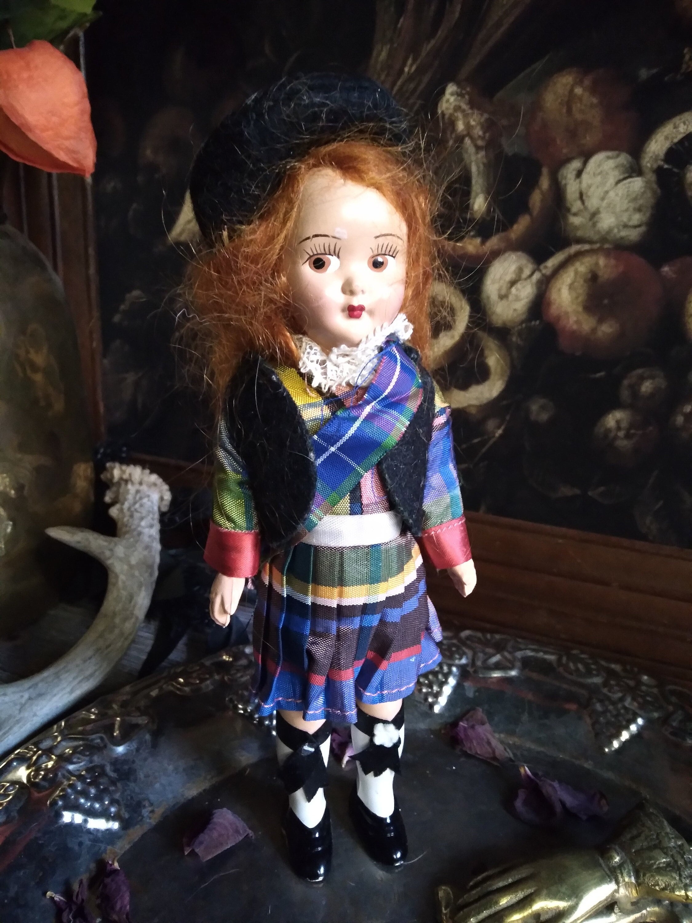 Creepy Redhead Doll Etsy Canada