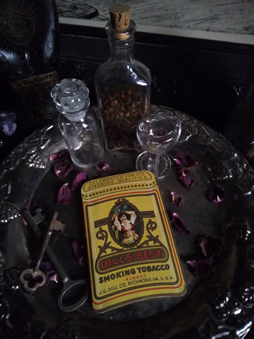 Vintage Dill's Best Smoking Tobacco Pipe Cleaners / Vintage Tobacco