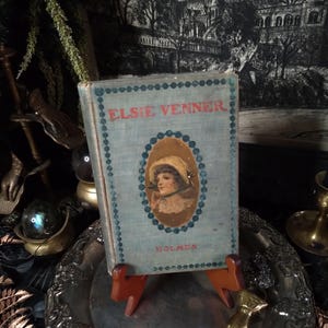 Antique Book Elsie Venner A Romance of Destiny by Oliver Wendell Holmes 1883 The Mershon Company / Victorian Book / Victorian Romance Novel