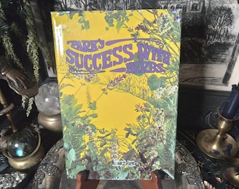Vintage Park's Success With Herbs Book 1980 / Herbalism Book / Herb Gardening Book / Herb Cook Book / Witches Garden /  Witchy Book