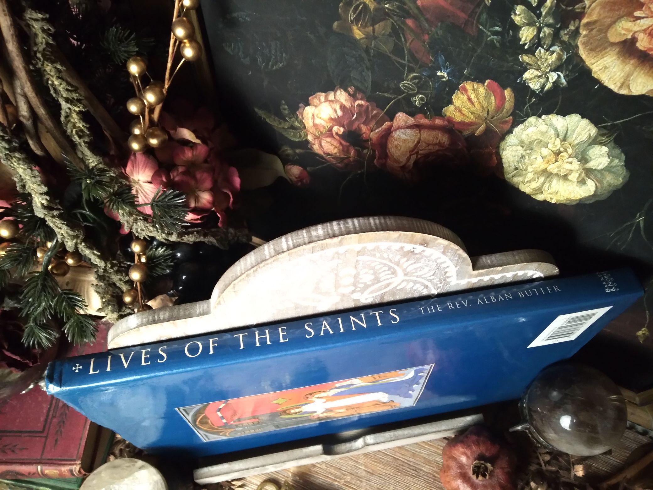 Vintage Book "lives of the Saints" by Rev. Butler / Religious Catholic ...
