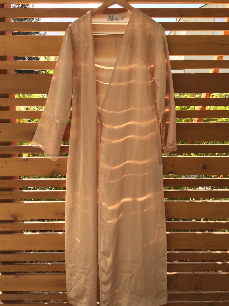 Gold Peignoir Set
