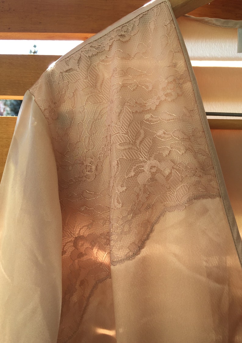Gold Peignoir Set