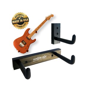 Slanted guitar wall hot sale mount