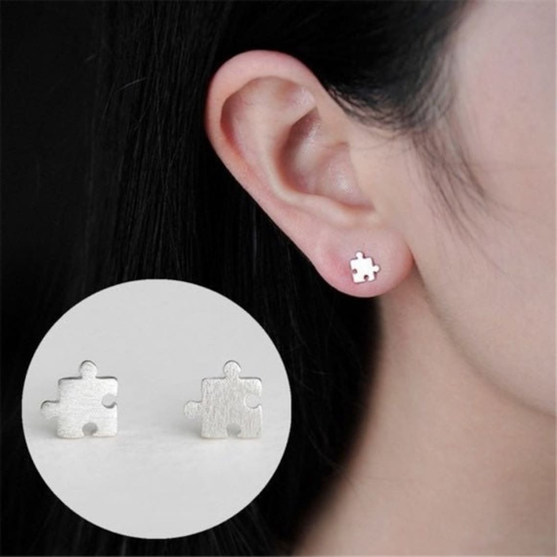 Jigsaw earrings sale Clearance