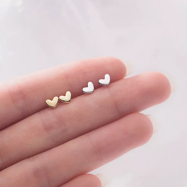 Long Post Stud Earrings Etsy