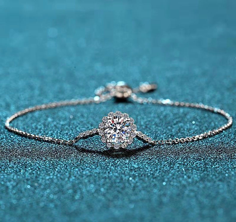 All For Fun 1 Carat Moissanite Bracelet