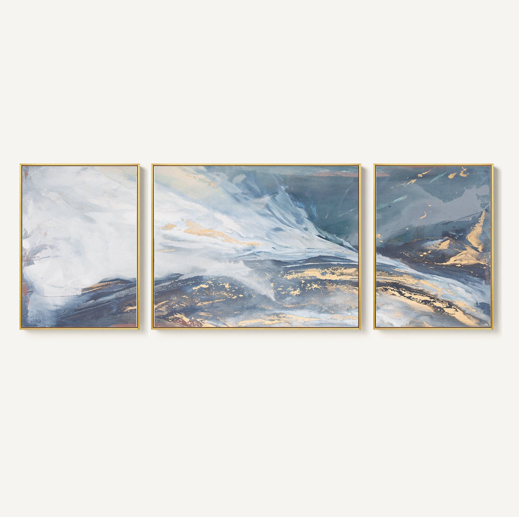 Modern light luxury Abstract Large Wall Art large abstract | Etsy