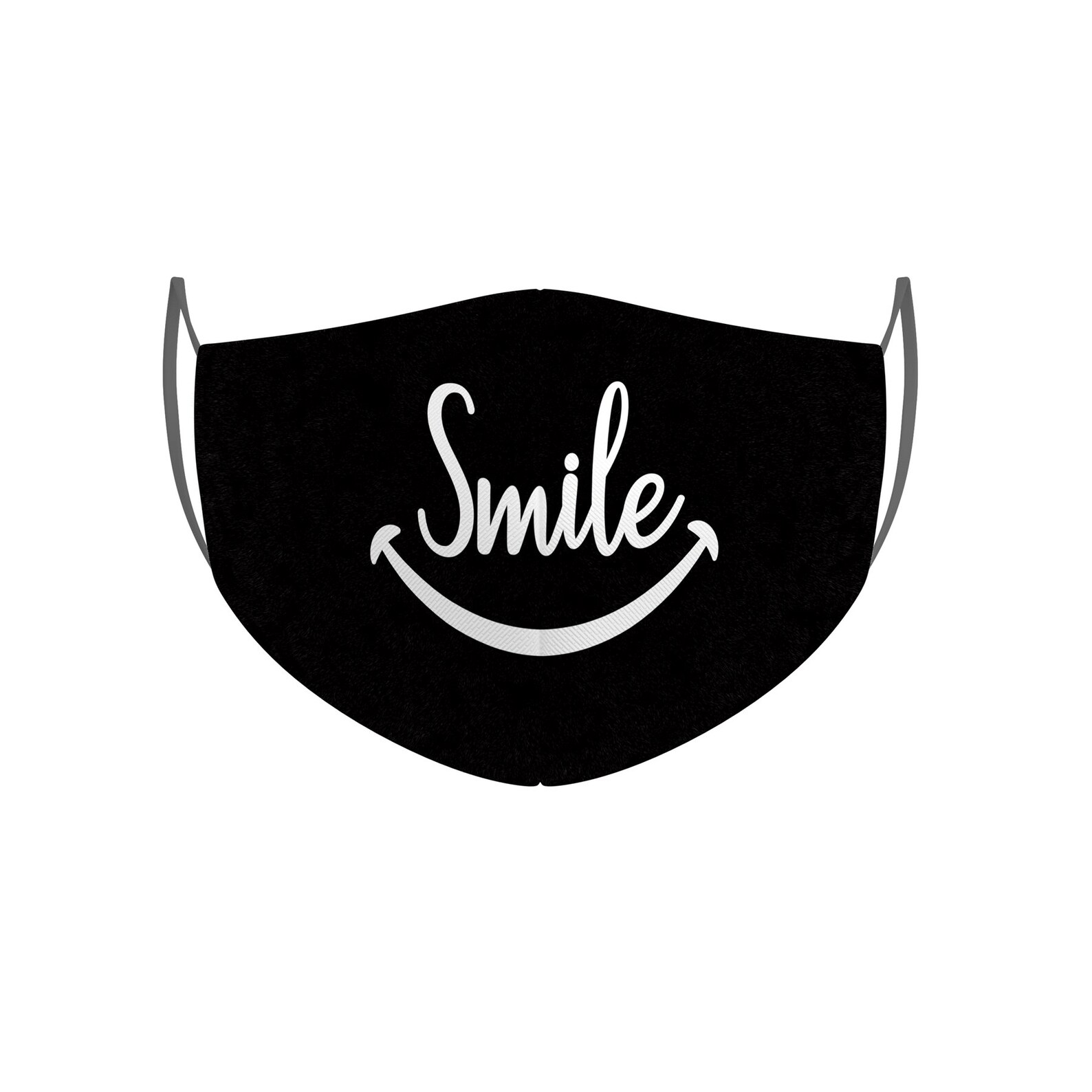 SMILE face mask Smiley face mask Funny mask for adults Etsy