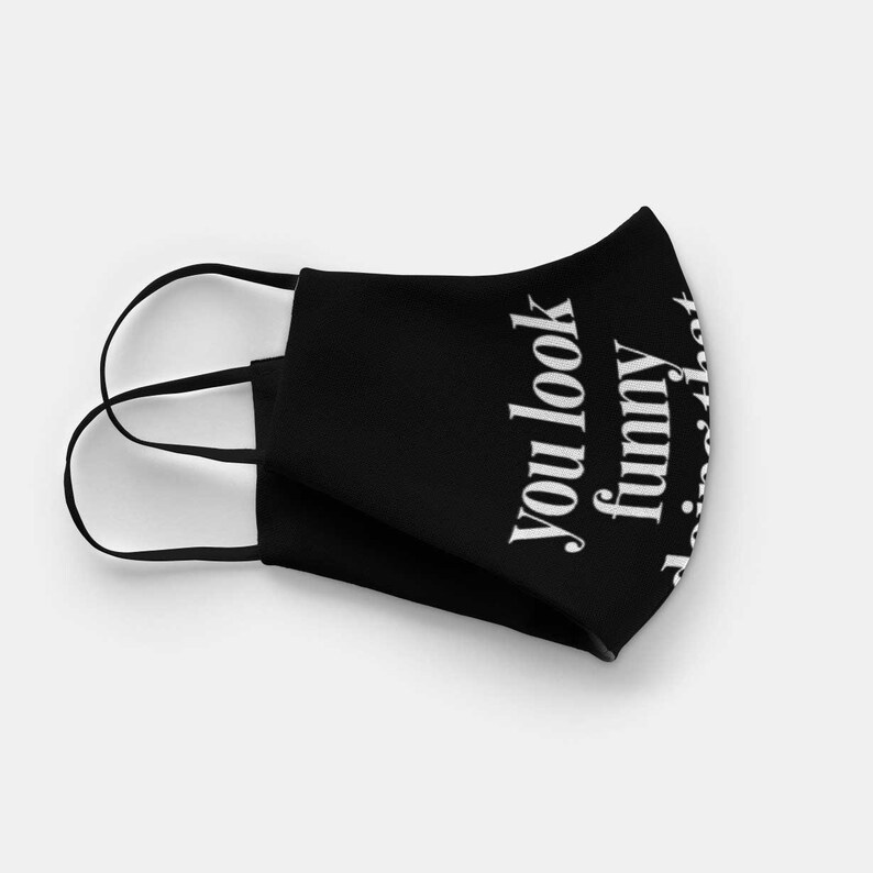 Funny Face Mask Funny mask for adults Funny Face mask women Etsy