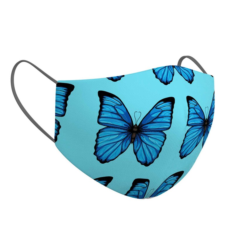 BUTTERFLY face mask women Butterfly Fabric Facemask Etsy