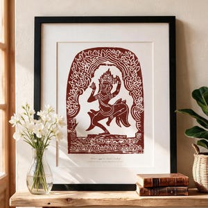 Cambodian oil painting - Etsy 日本