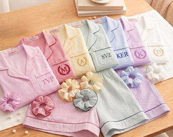 Striped Cotton Pajamas