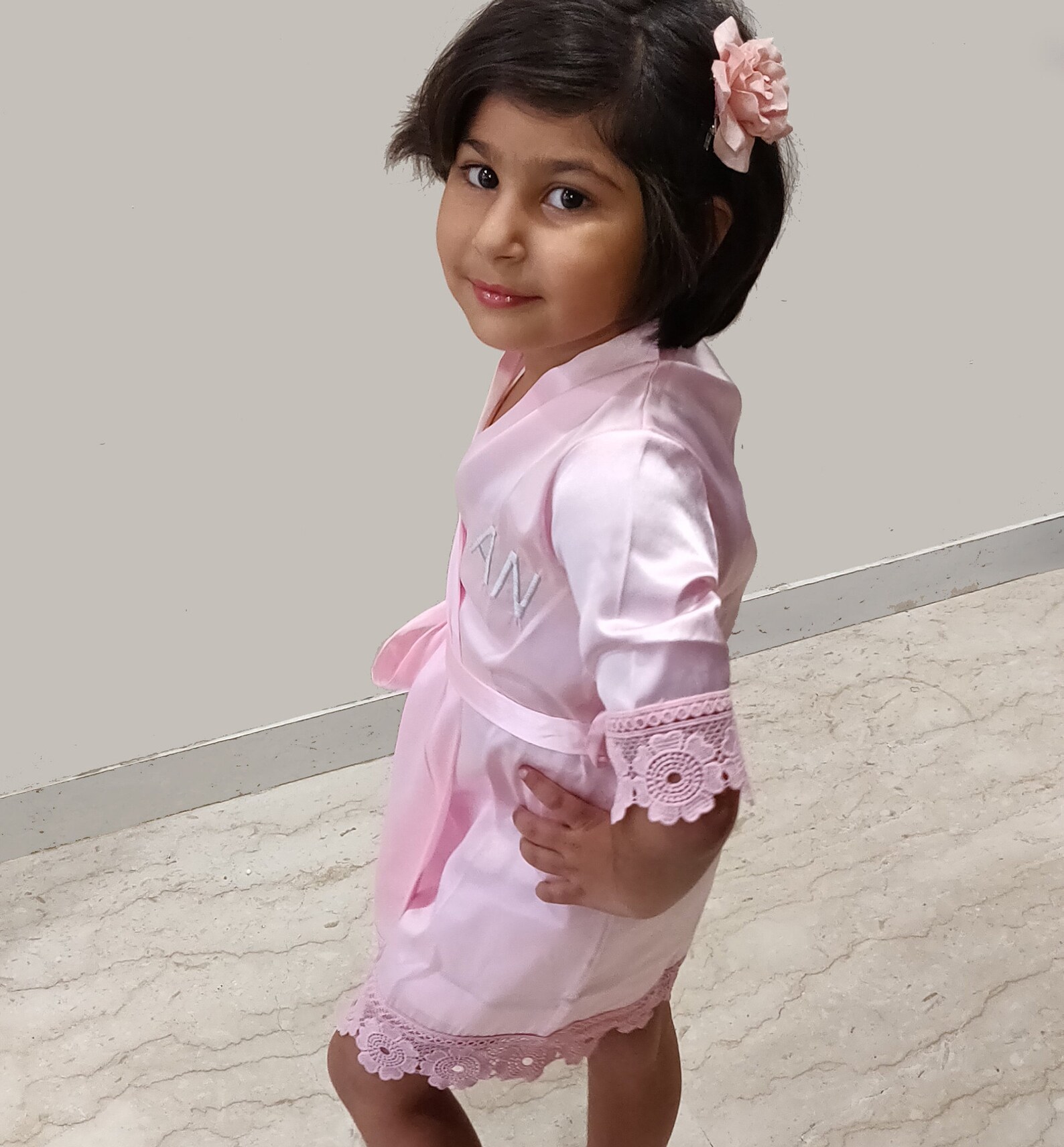 Bridal Party Robes Robe for Flower Girl Flower Girl Robes Etsy