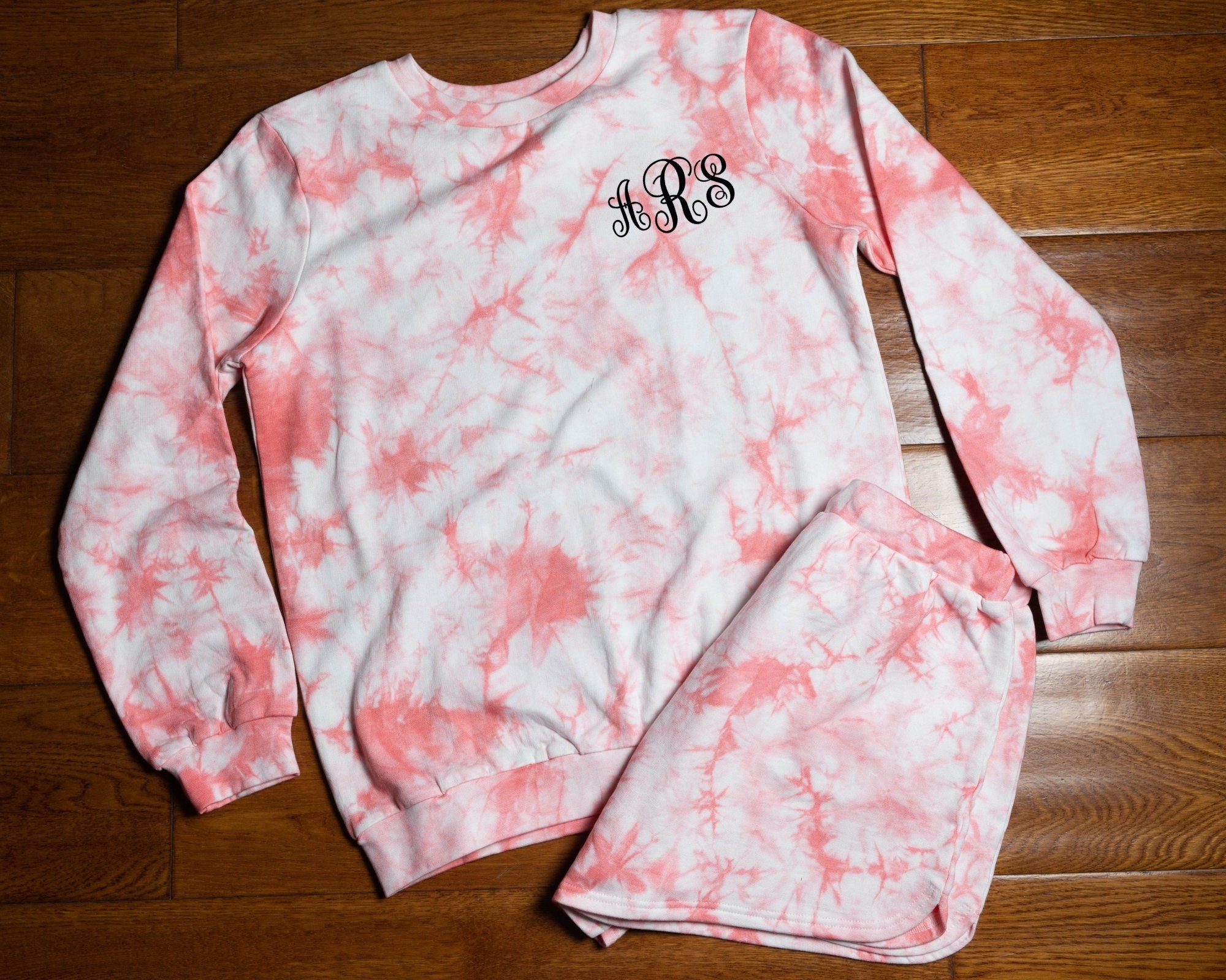 TIE DYE Sweats Lounge SET // Pastel Tie Dye Sweatsuit // Tie | Etsy