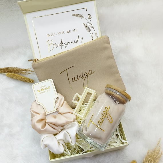 Tarjeta Personalizada Para Pedir Ser Dama De Honor - Diseño Floral, Ocasión Boda, Personalizable Con Tu Texto