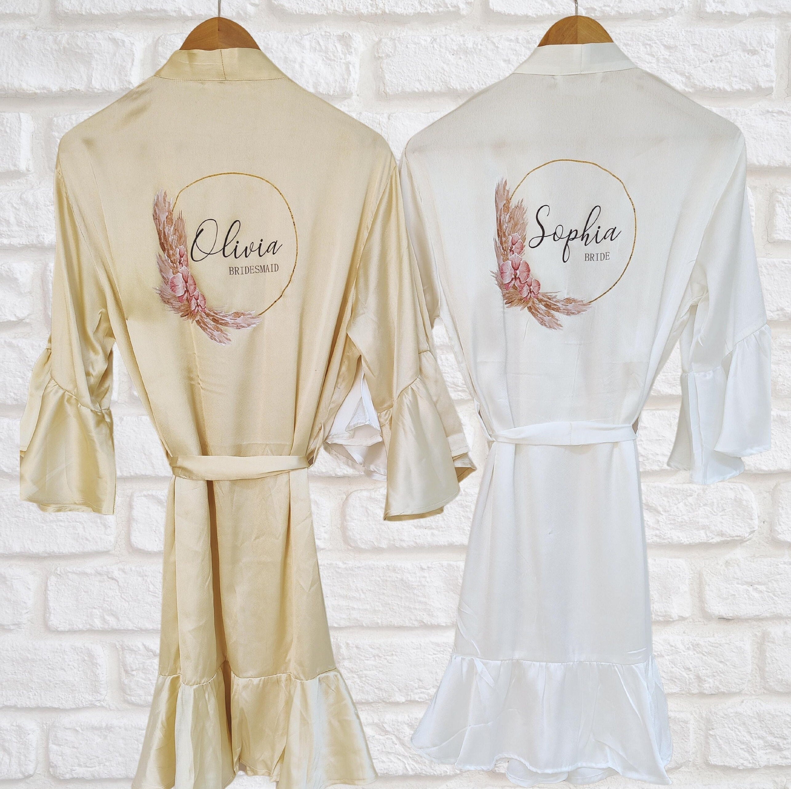 initialled dressing gowns
