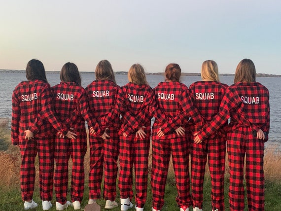 Plaid Pajama, Flannel Pajama, Bridal Pajama, Buffalo Plaid, Flannel Pajama  Set, Bridesmaid Pajamas, Holiday Pajamas, Bride Pajamas -  Canada