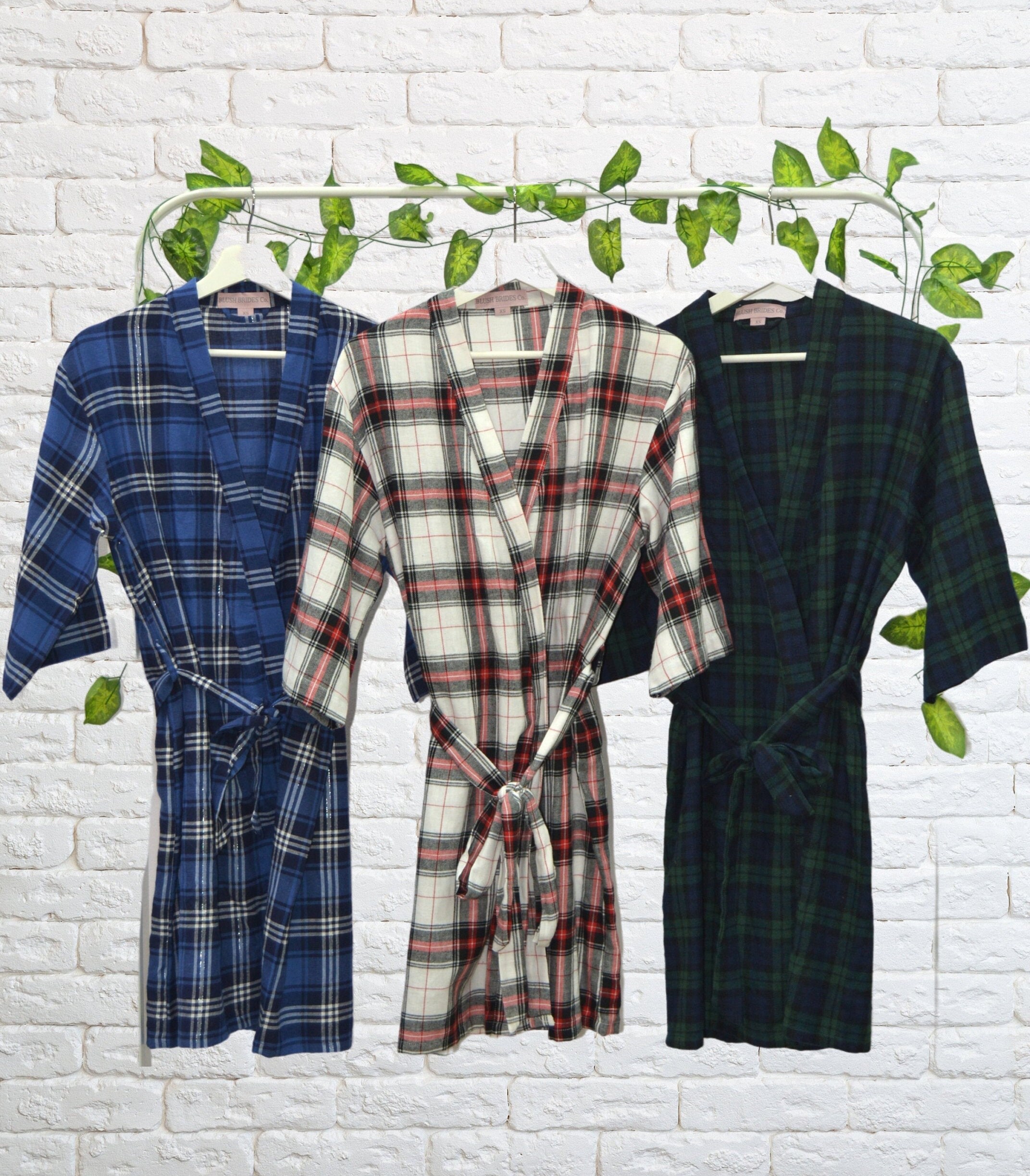 Bridesmaid Flannel Robes Bridesmaid Robe Bridal Party Etsy Canada