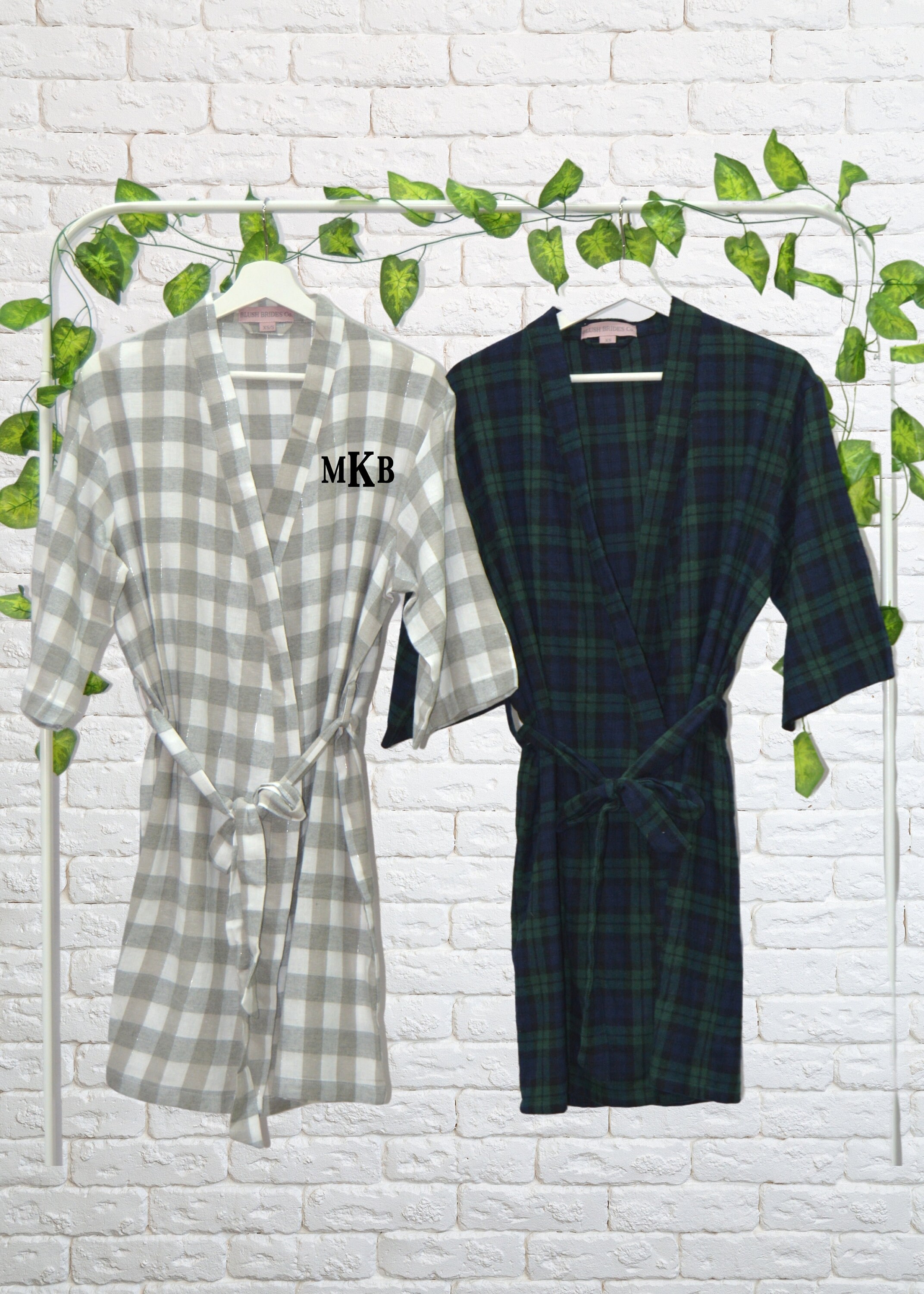 Fannie Bridesmaid Robe and slip dress