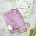 Bridesmaid Proposal Box with Personalized PJ Set Lilac Blush Sage Will You Be My Bridesmaid Box Personalized Proposal Box with Satin Pajamas product logo