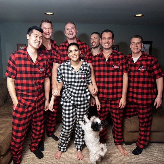 Best man pajamas sale
