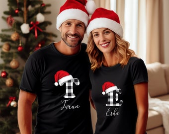 Christmas 2023, Family Christmas Pajamas, Holiday Pajamas, Matching Family PJs, Couples T-shirts, Couples Pajamas