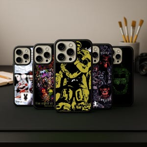 industrial horror vibe Samsung galaxy case Five Nights at Freddy’s inspired iphone case