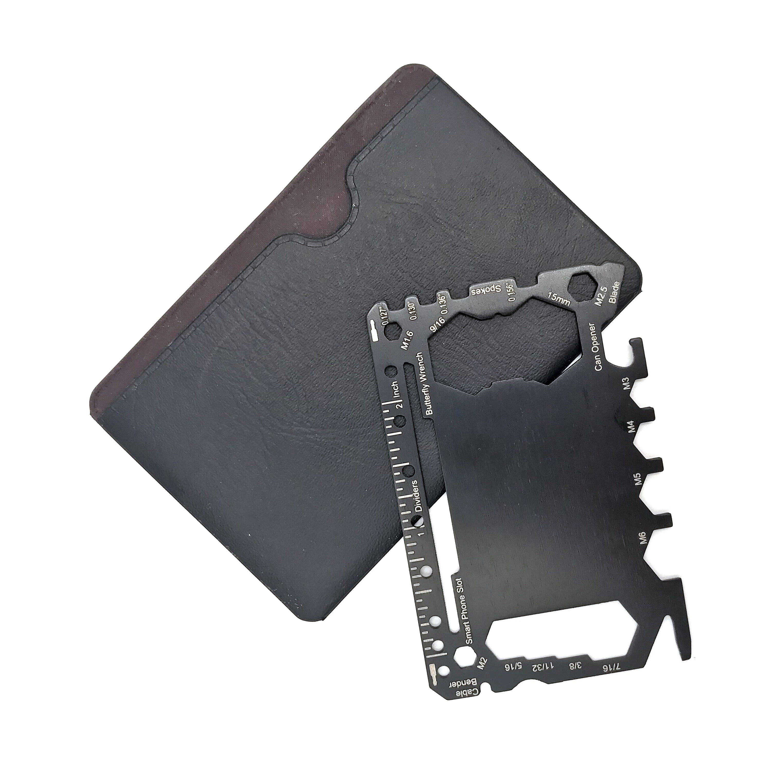 Multitool Wallet Pocket Carry Credit Card Size EDC Etsy