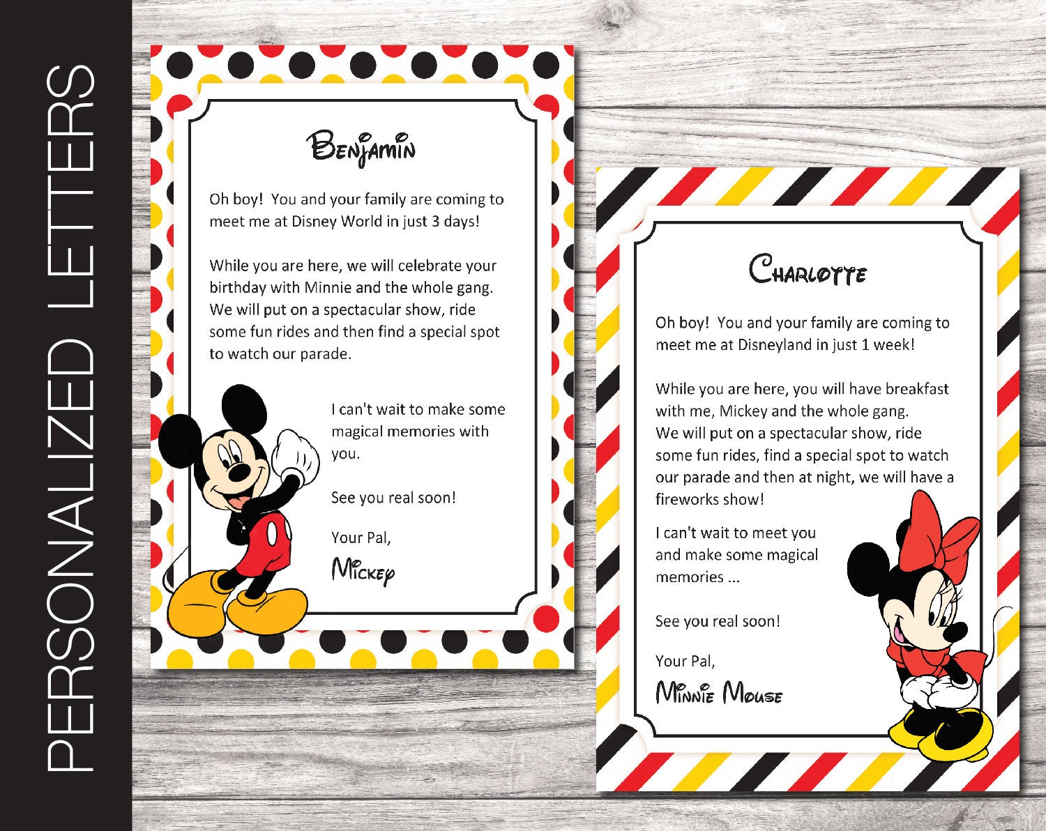 Disney World Sign w/ Mickey & Minnie Mouse Custom Italian Charm So cute! Disney World Sign w/ Mickey & Minnie Mouse Custom Italian Charm So cute!