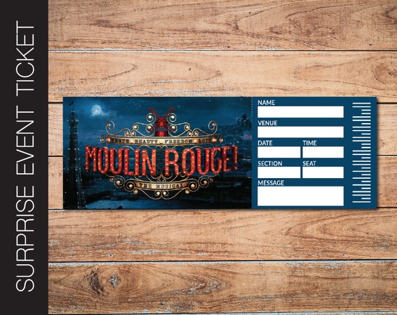 Moulin Broadway Seating Chart