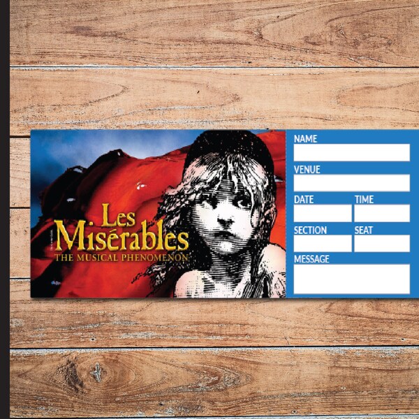 Les Miserables - Etsy