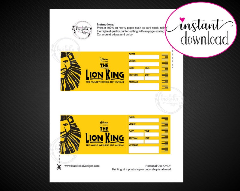 printable-lion-king-broadway-surprise-ticket-editable-musical-etsy