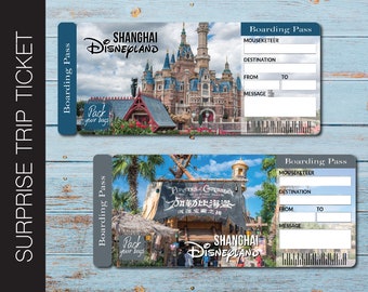 Shanghai Disneyland Etsy