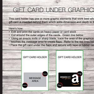 Printable AMAZON Teacher Appreciation Gift Card Holder. Thank You for ...