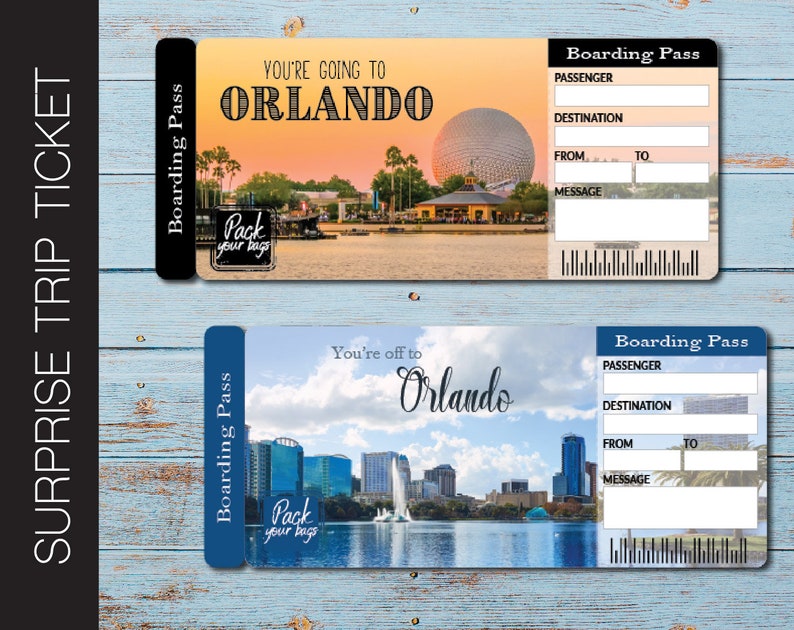 orlando florida round trip tickets