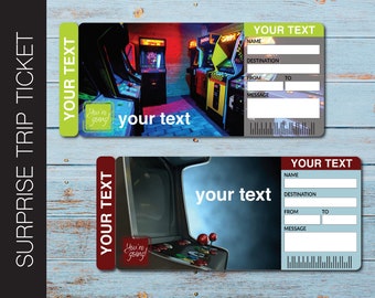 arcade tickets etsy