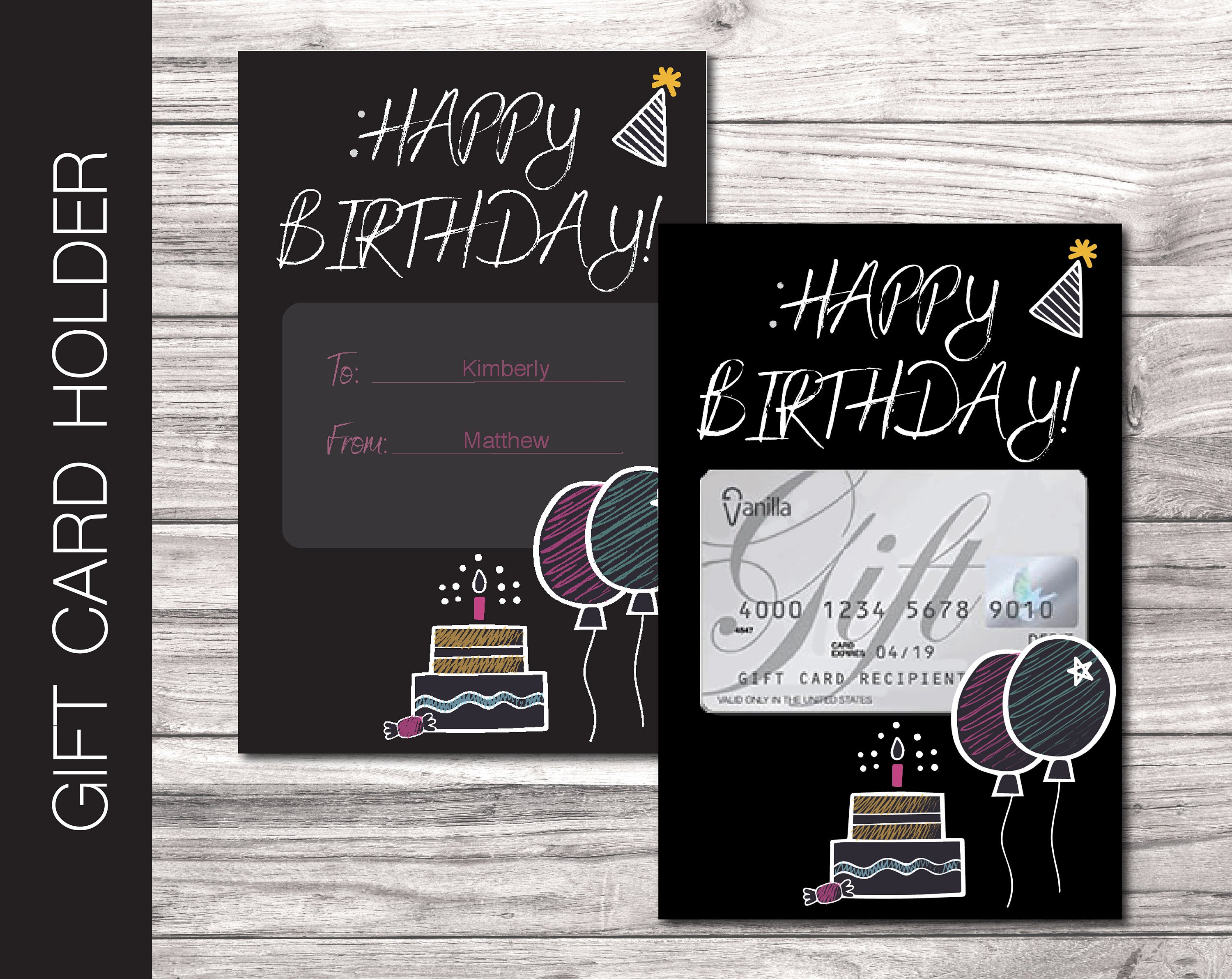 printable-birthday-gift-card-holder-personalized-chalkboard-etsy