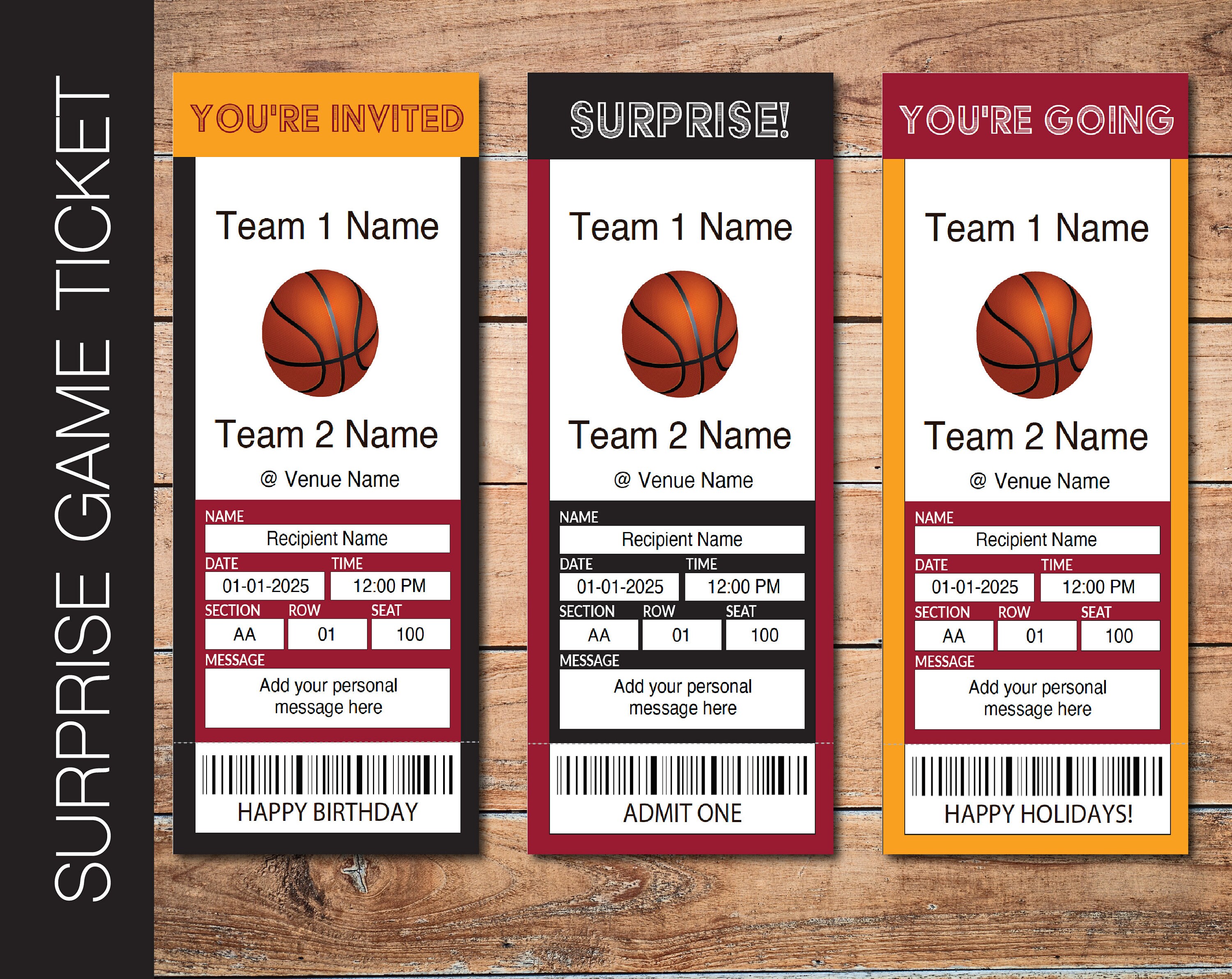Miami Heat Ticket Etsy