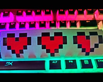 Legend of Zelda Life Hearts Vinyl Sticker Decal