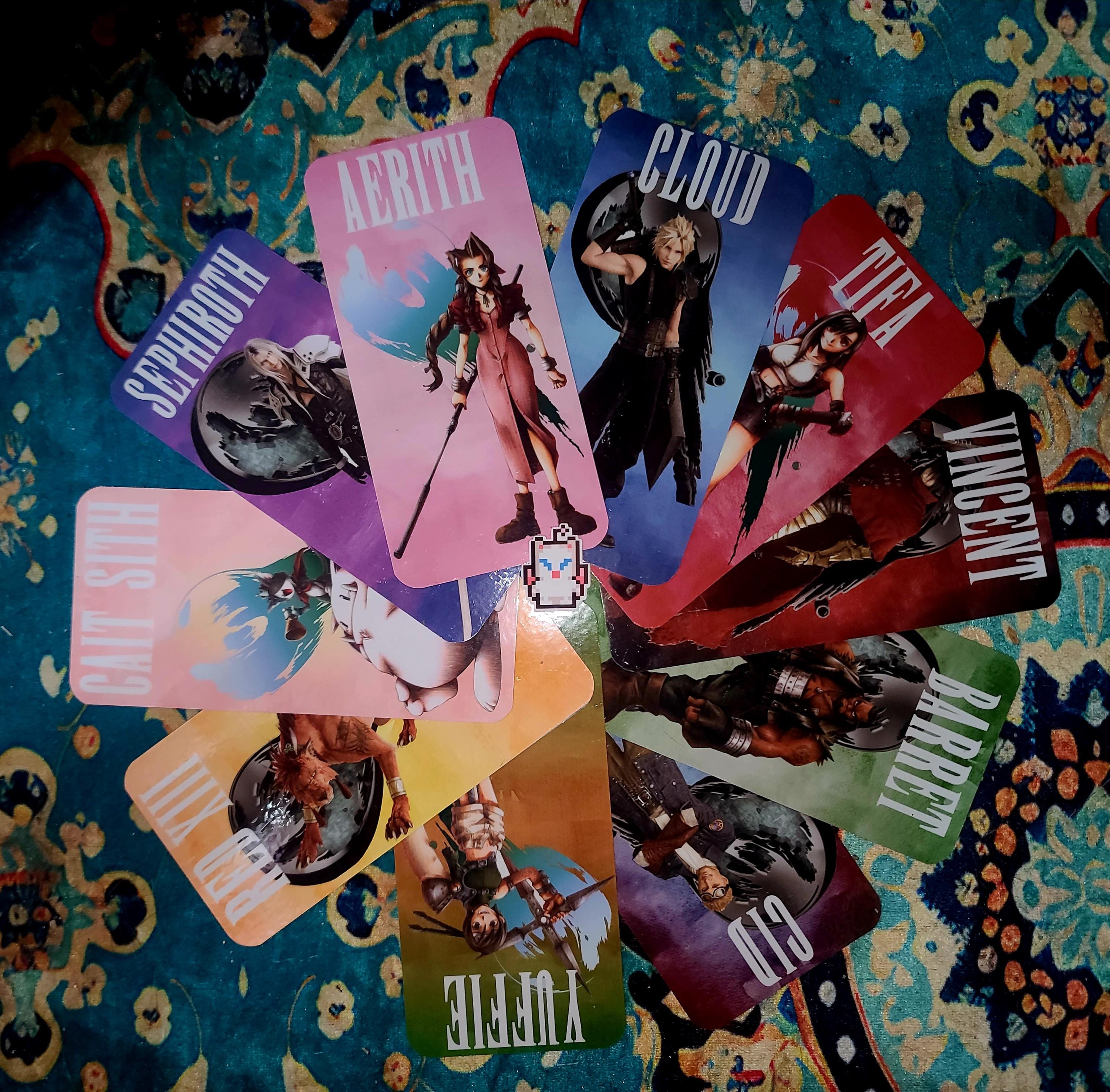 Final Fantasy VII (7) Bookmarks - Remake, Rebirth, 1997 FF7