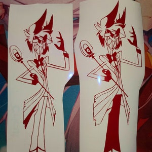 Hazbin Hotel - Alastor vinyl decal - Sticker