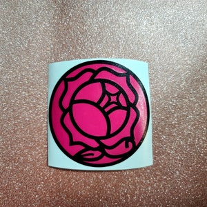 Revolutionary Girl Utena Rose Vinyl Sticker