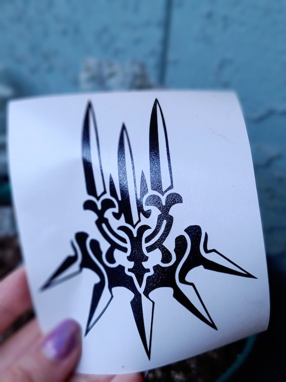NieR ドームステッカー Nier - Yorha Symbol Vinyl Decal/sticker - Etsy