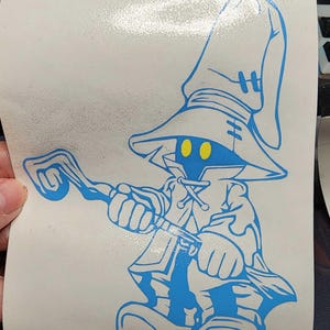Final Fantasy IX Vivi - sticker/vinyl decal
