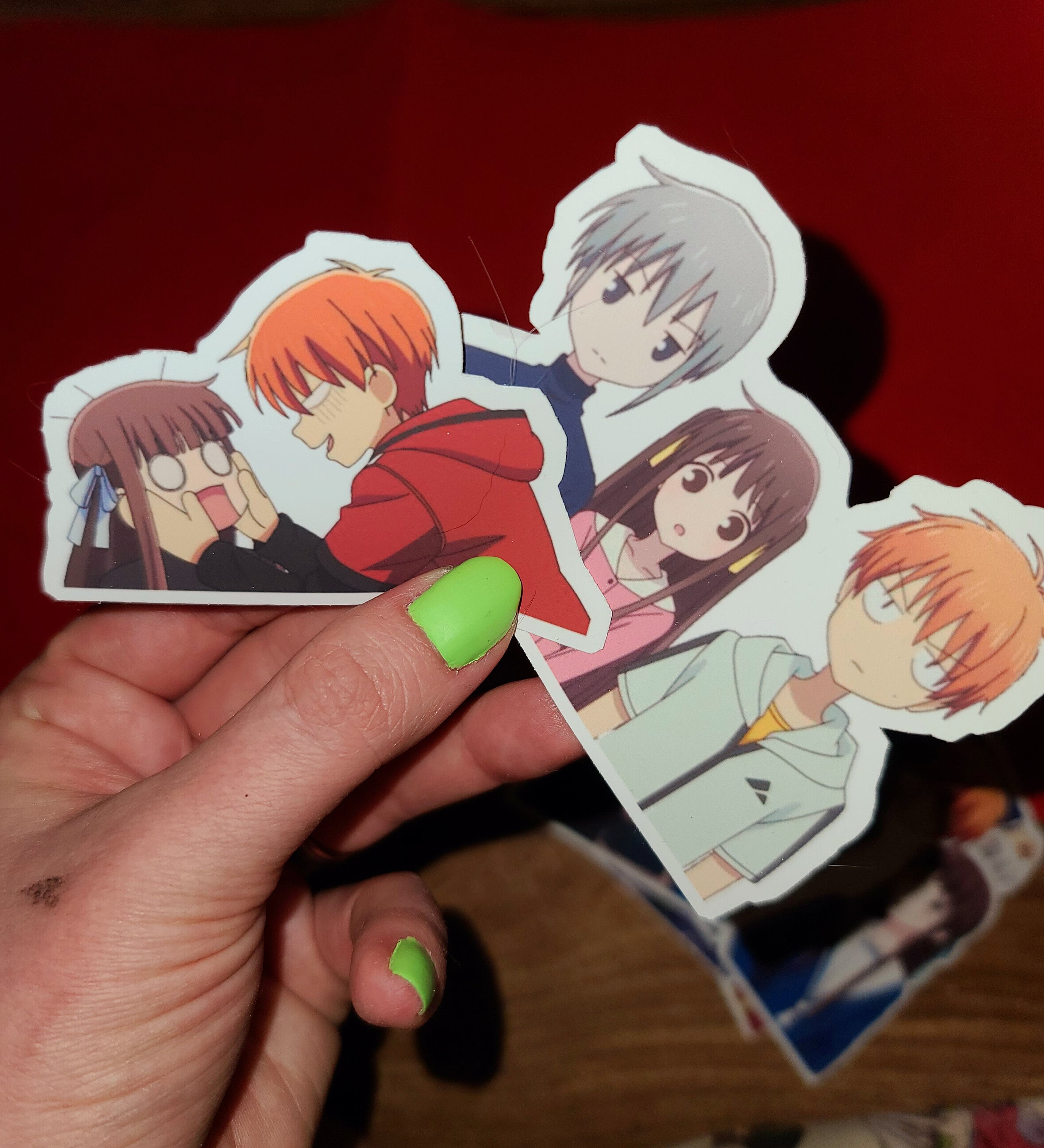 Fruits Basket Stickers Kyo Sohma Tohru Yuki Ayame | Etsy
