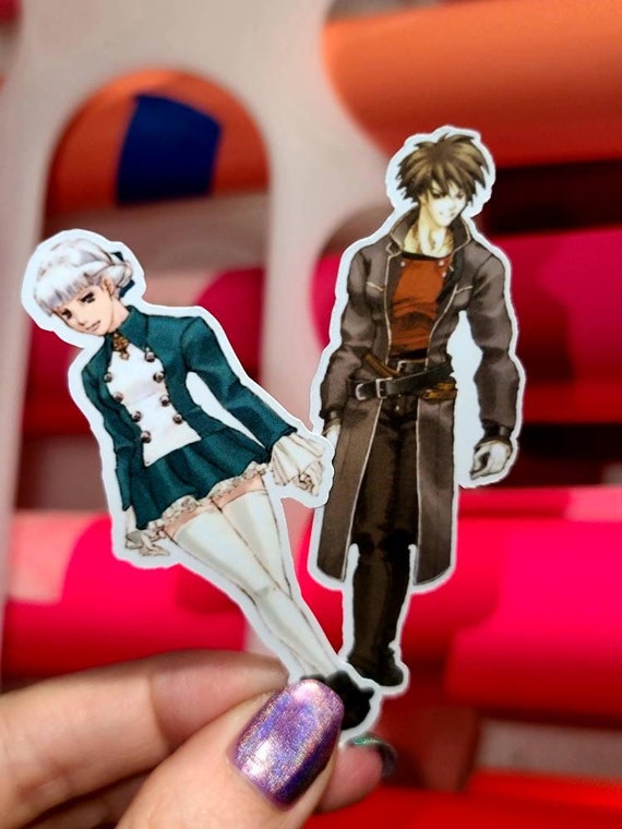 Shadow Hearts Stickers, Yuri, Alice, Karin, Shania, Lucia