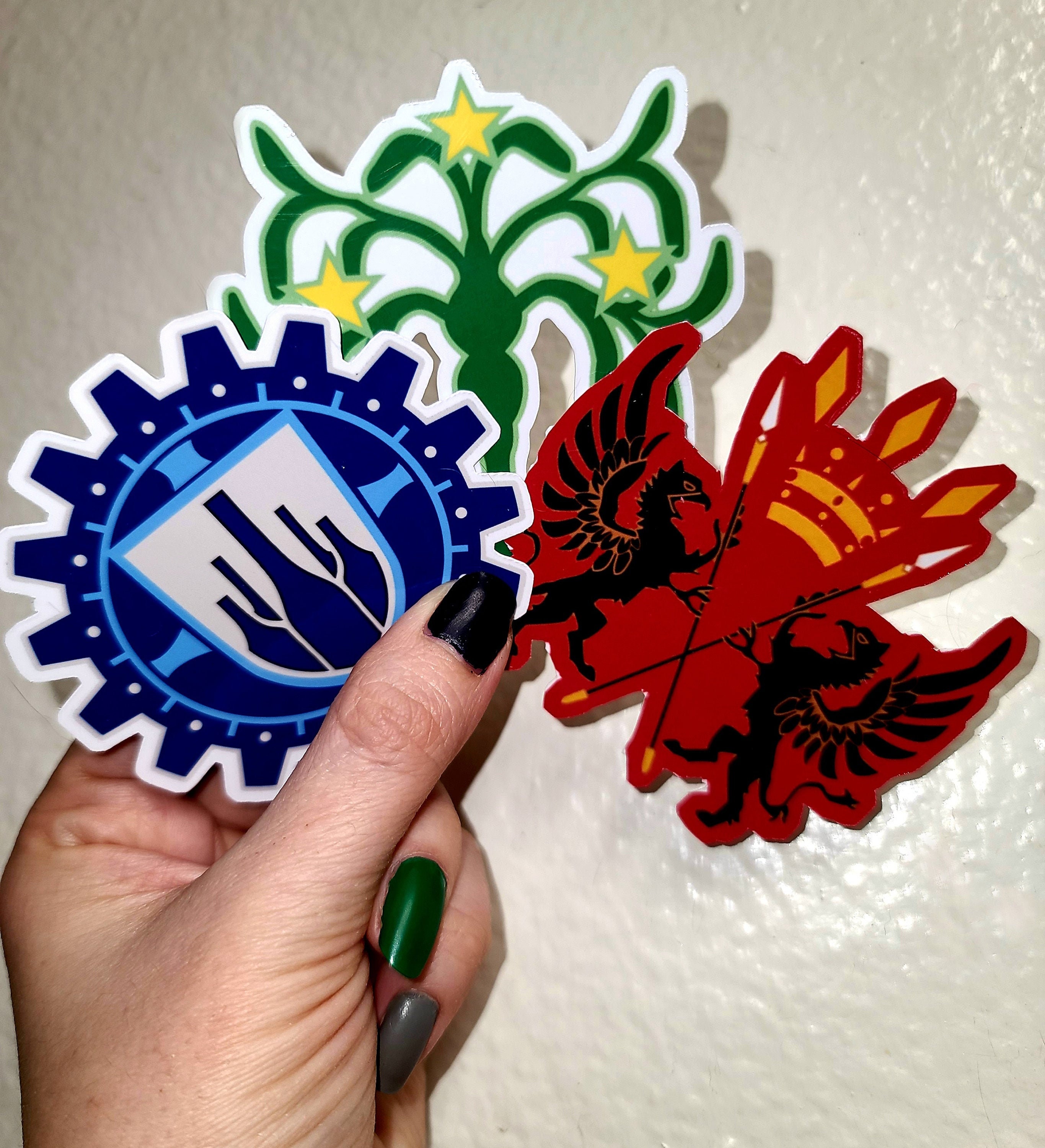 Final Fantasy XI Stickers San D'oria, Windurst, Bastok, Jeuno